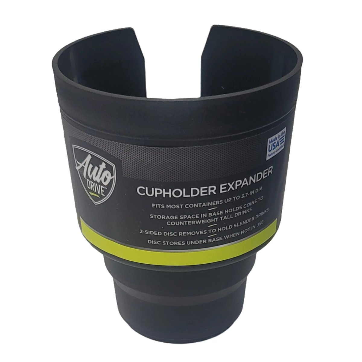 Cupholder Expander - Car Cup Holder Adapter for Beverages up to 3.7