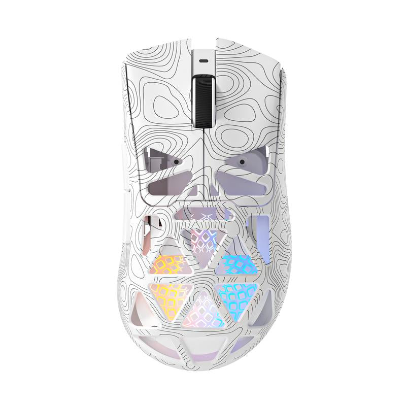 FURYCUBE G11 Tri-Mode Gaming Mouse PAW 3311 2.4G Bluetooth Wired Rechargeable RGB Lighting Optical Sensor for Gaming & Office Accessories Birthday Gifts for BF