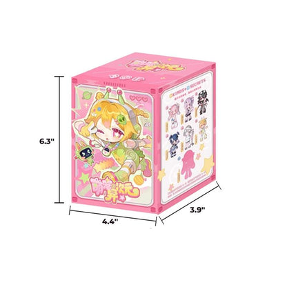TOMIZ Electronic Pets from Another Dimension Series Anime Blind Box Figure, Cute Pets Another Dimension Series Blind Box Chibi Figure for Desktop Ornament, Collectable PVC Toys for Birthday Gifts