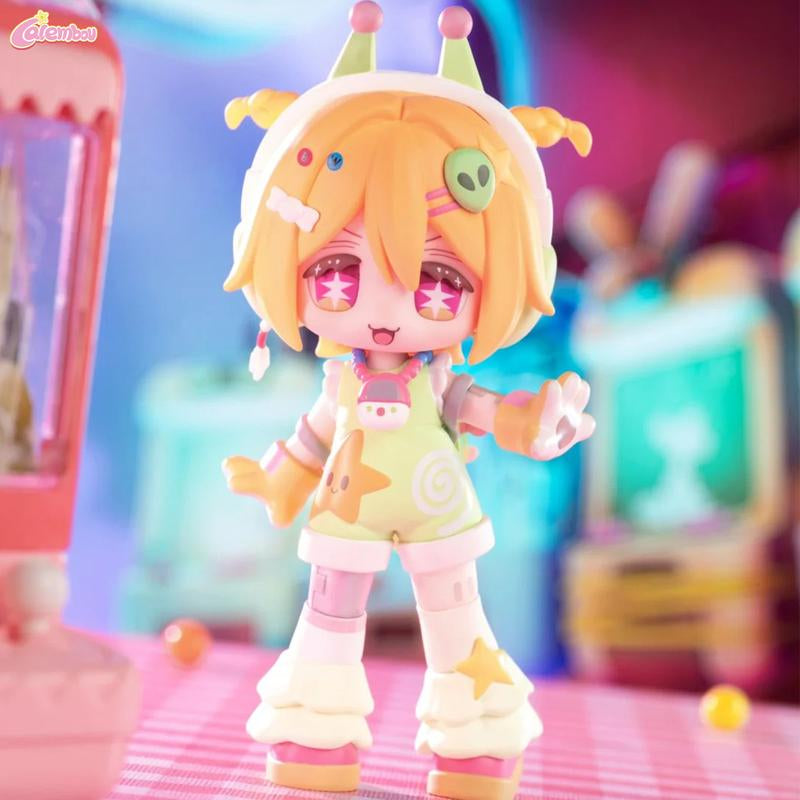 TOMIZ Electronic Pets from Another Dimension Series Anime Blind Box Figure, Cute Pets Another Dimension Series Blind Box Chibi Figure for Desktop Ornament, Collectable PVC Toys for Birthday Gifts