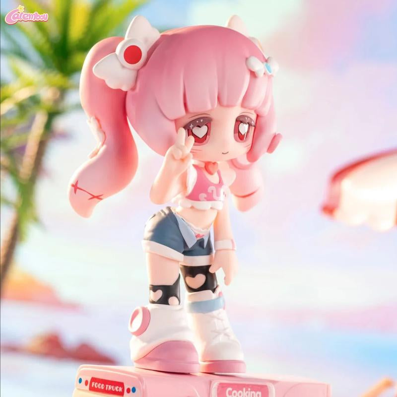 TOMIZ Electronic Pets from Another Dimension Series Anime Blind Box Figure, Cute Pets Another Dimension Series Blind Box Chibi Figure for Desktop Ornament, Collectable PVC Toys for Birthday Gifts