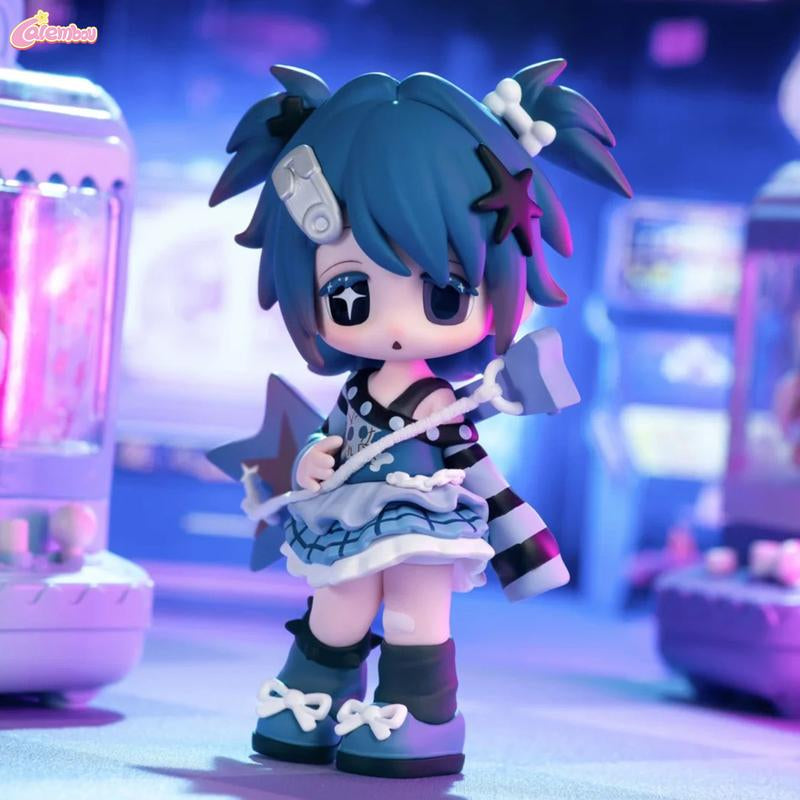 TOMIZ Electronic Pets from Another Dimension Series Anime Blind Box Figure, Cute Pets Another Dimension Series Blind Box Chibi Figure for Desktop Ornament, Collectable PVC Toys for Birthday Gifts