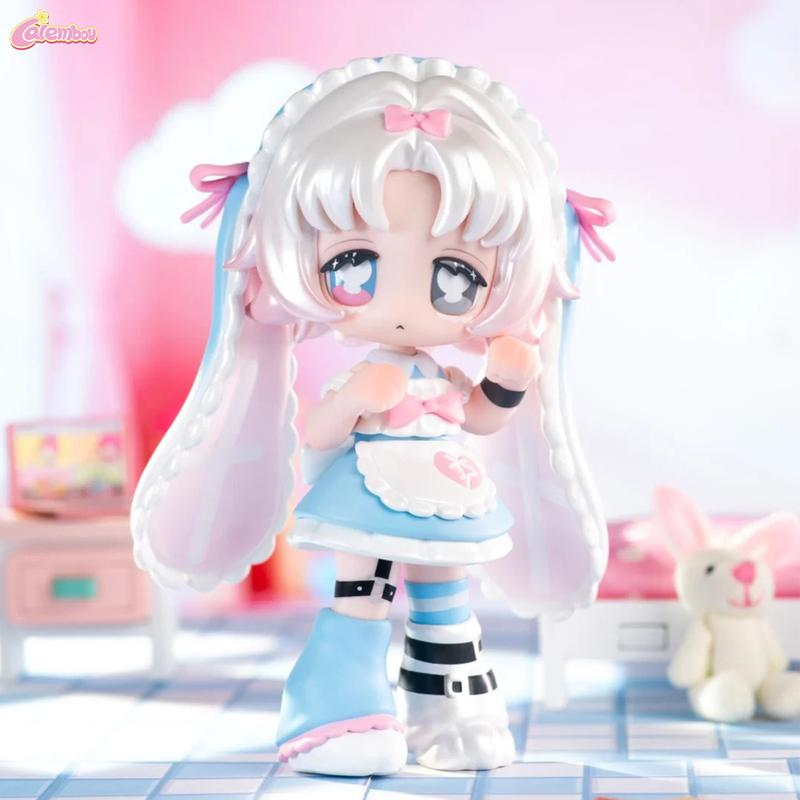 TOMIZ Electronic Pets from Another Dimension Series Anime Blind Box Figure, Cute Pets Another Dimension Series Blind Box Chibi Figure for Desktop Ornament, Collectable PVC Toys for Birthday Gifts