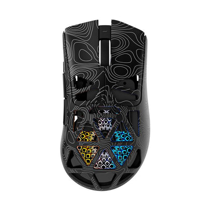 FURYCUBE G11 Tri-Mode Gaming Mouse PAW 3311 2.4G Bluetooth Wired Rechargeable RGB Lighting Optical Sensor for Gaming & Office Accessories Birthday Gifts for BF