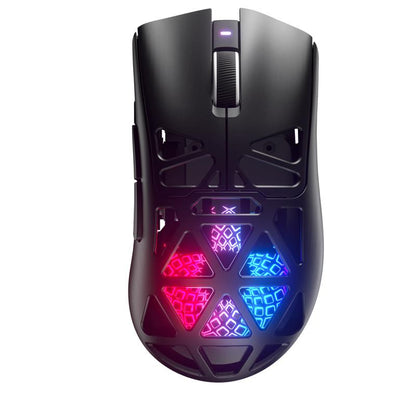 FURYCUBE G11 Tri-Mode Gaming Mouse PAW 3311 2.4G Bluetooth Wired Rechargeable RGB Lighting Optical Sensor for Gaming & Office Accessories Birthday Gifts for BF